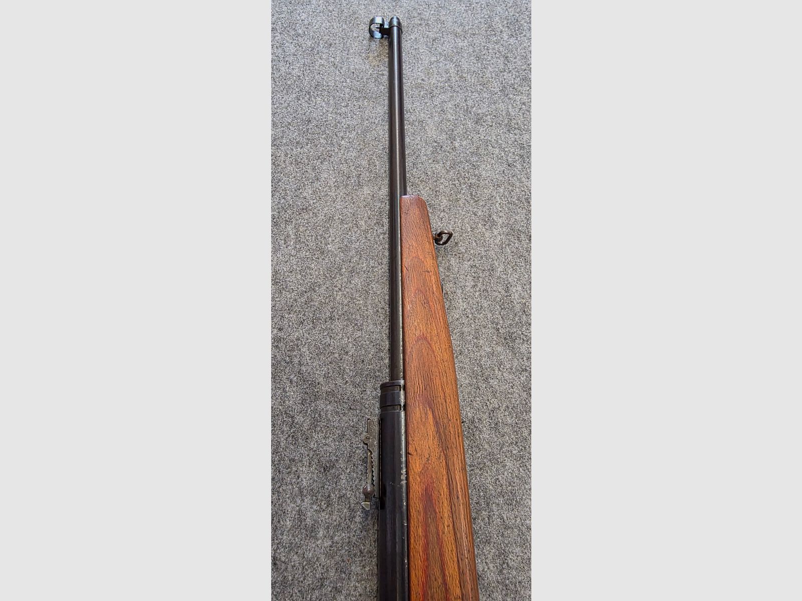 Haenel Mod. 49a z kolbą z drewna warstwowego z 1957 roku w dobrym stanie, samopowtarzalny, nie 310