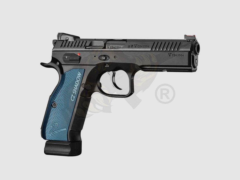 Shadow II 9mm Luger in Schwarz/Blau - CZ
