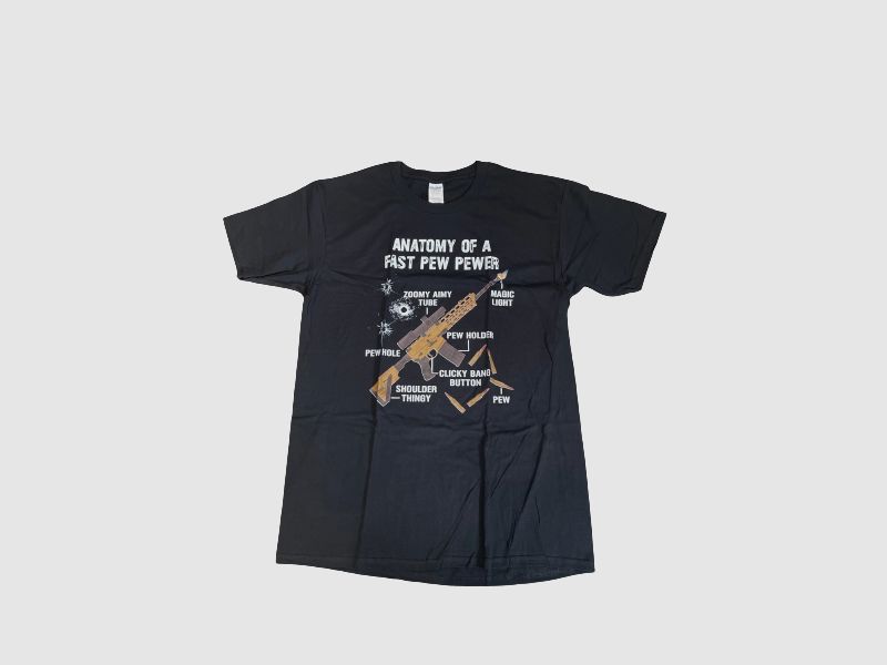 FUN-SHIRT "ANATOMY OF A FAST PEWER"