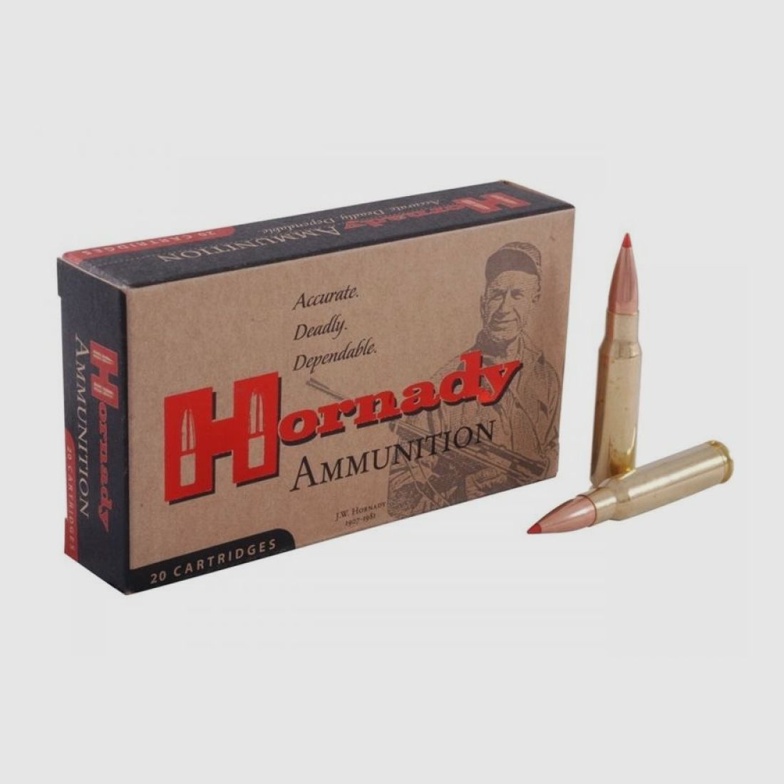 308 Winchester Hornady MATCH™ 168 gr ELD® VE20
