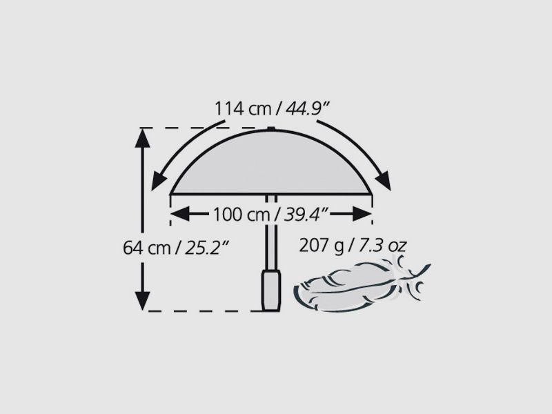 Euroschirm Swing Liteflex Rot