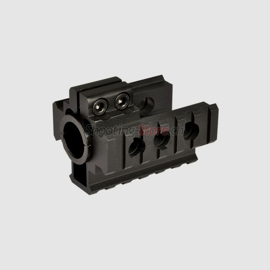 Leapers AR-15 Tri Rail Barrel Mount Black