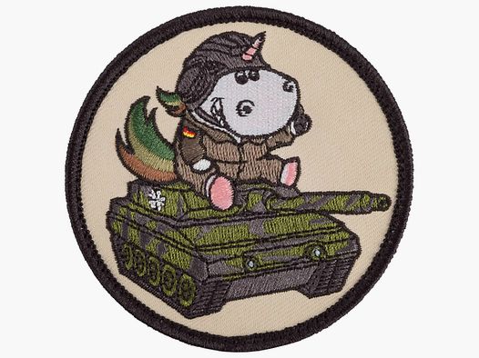 Café Viereck Patch Panzer Einhorn