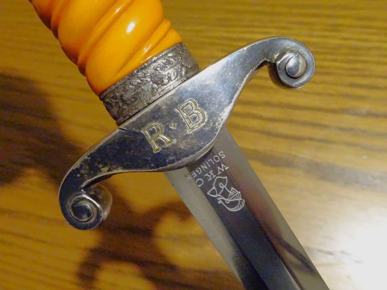 Wehrmacht Army Officer's Dagger WKC Solingen