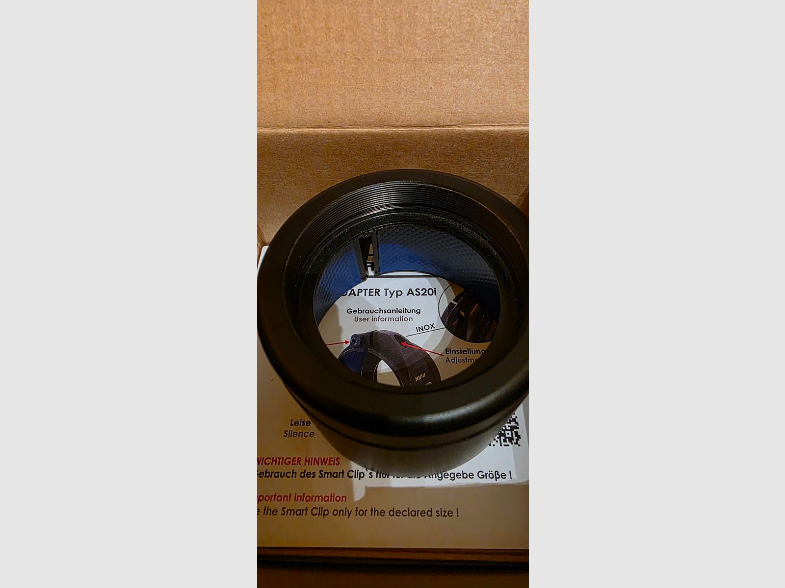 Adattatore SMARTCLIP AS 60mm