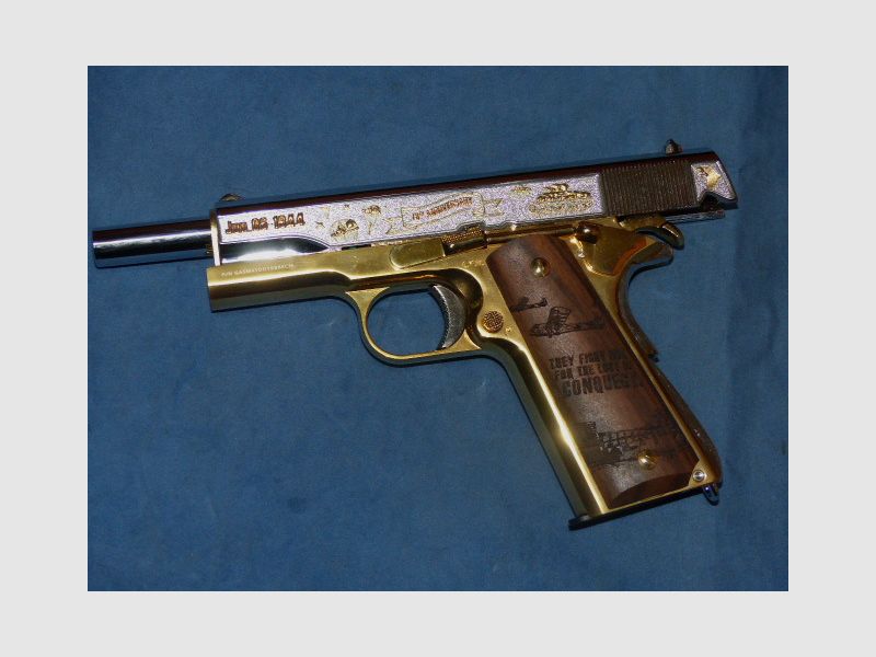 Sammlerstück Colt 1911 D-Day Limited Version cal. 6mm
