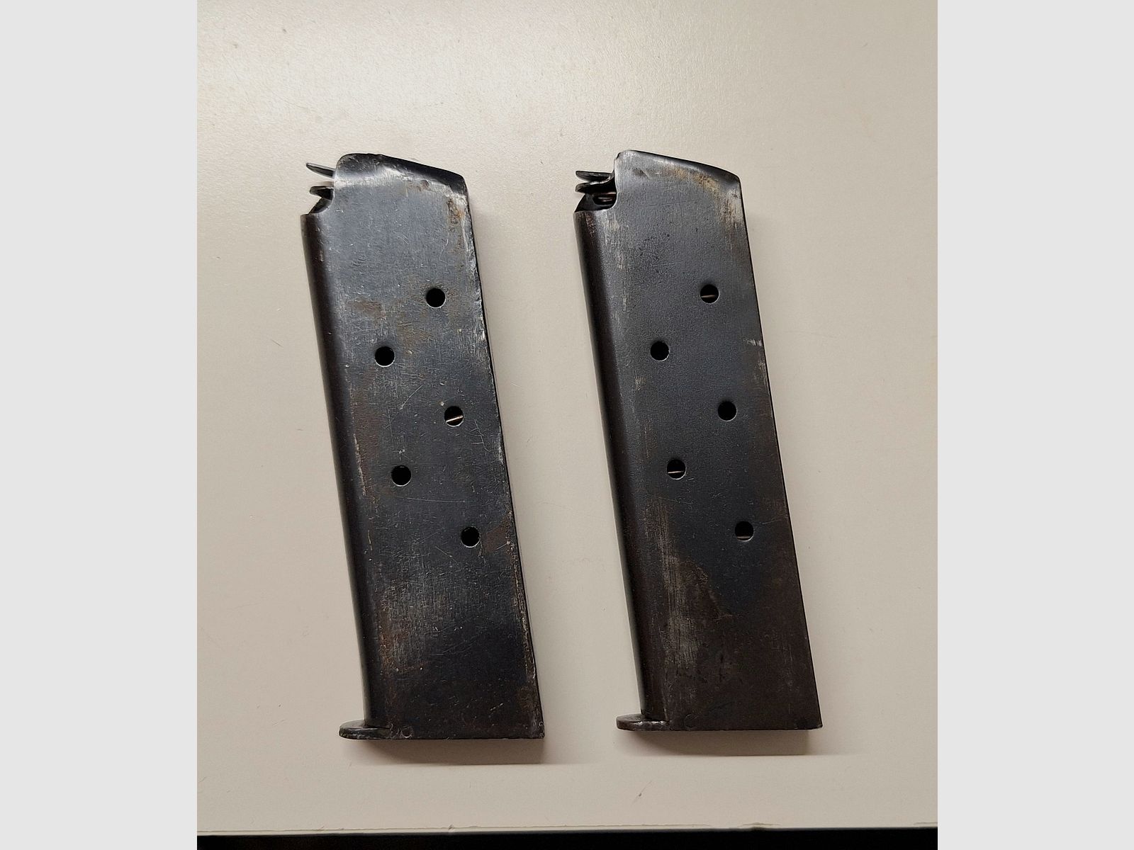 2x 1911 chargeur 7 coups acier bronzé / d'occasion