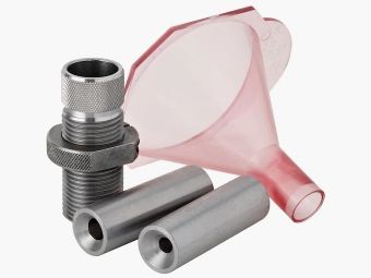 Matrica do napełniania proszkiem Hornady z lejem do prasy Lock-N-Load