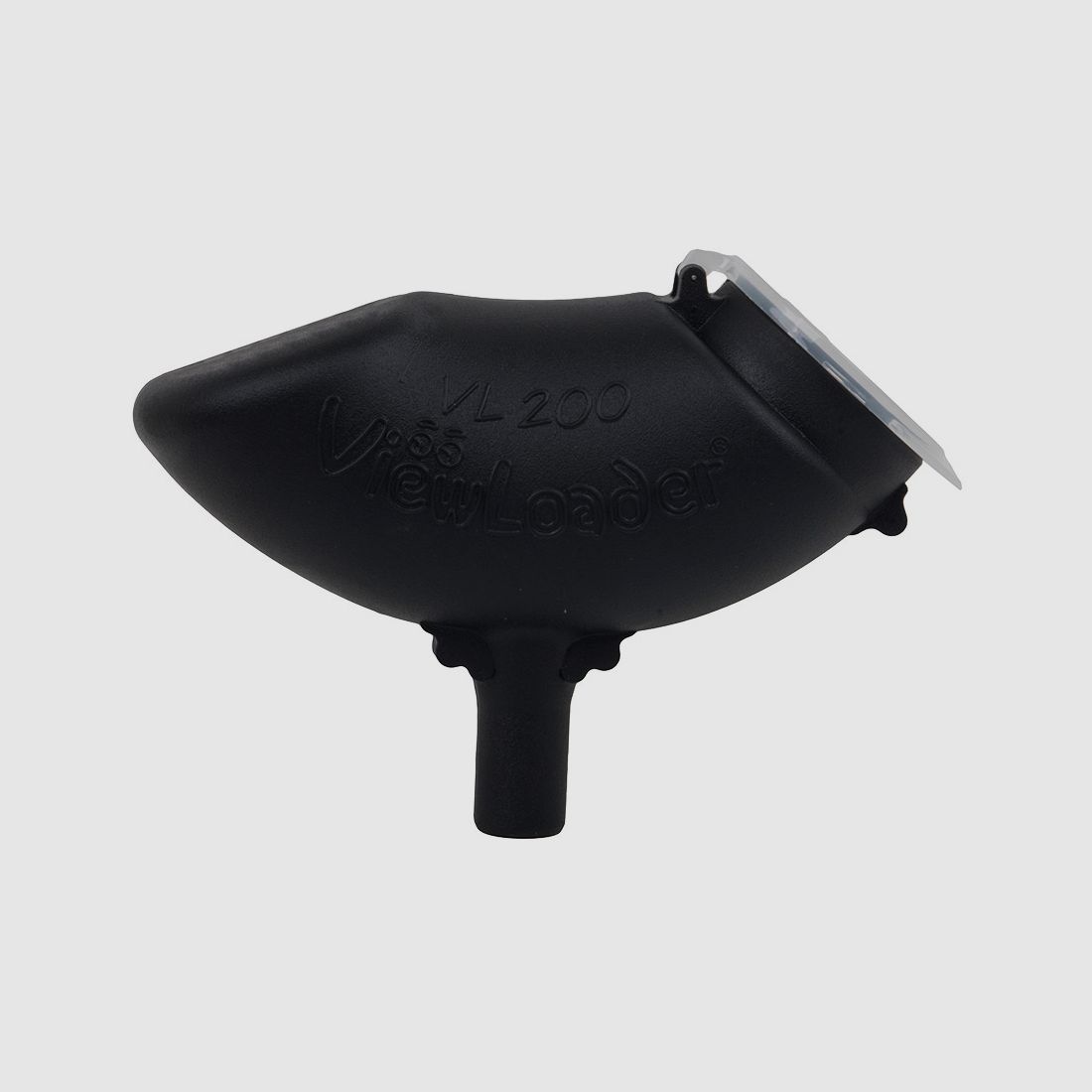 Paintball Speedloader 200er Viewloader Ammobox 200 Flip Top schwarz 1 StĂĽck + mit ca. 140 Porno Paintballs Kaliber .68