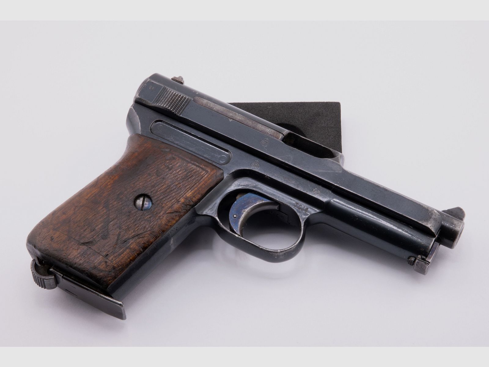 MAUSER Modell 1914 Beutewaffe mit ausländischem Beschuss "Krone BV"