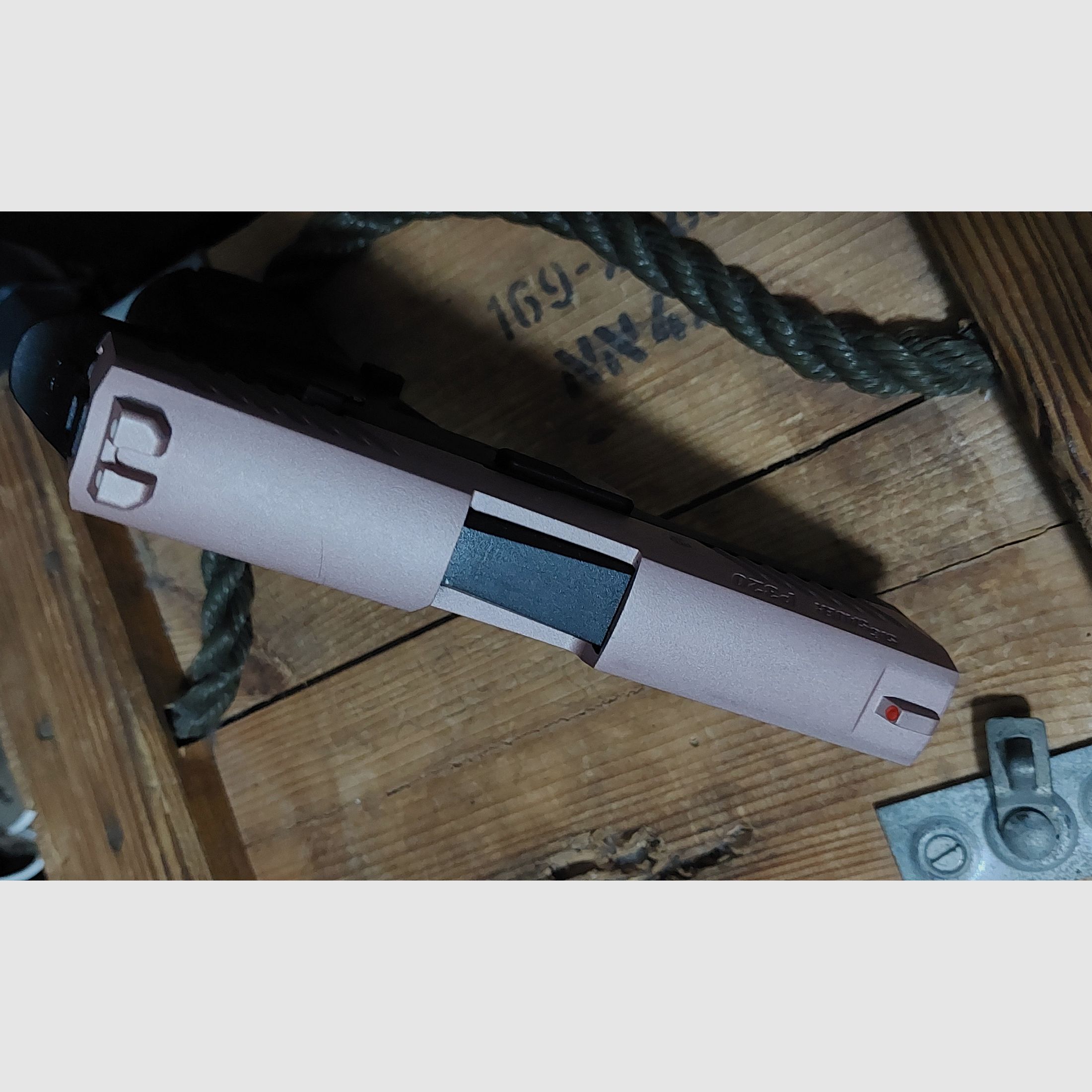 SigSauer P320 "Rosegold" 9 mm P.A.K (PTB 1038) Roségold keine Glock Walther Heckler RG