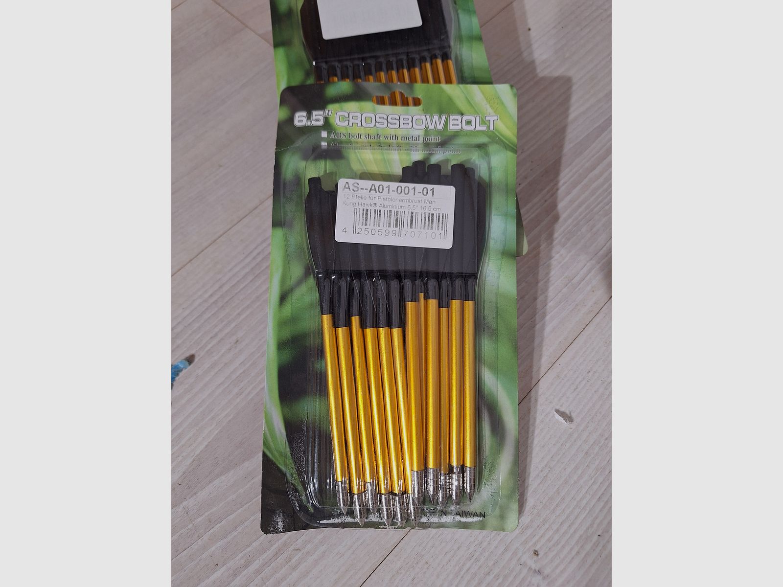 6,5 " frecce per arbalete Mankung