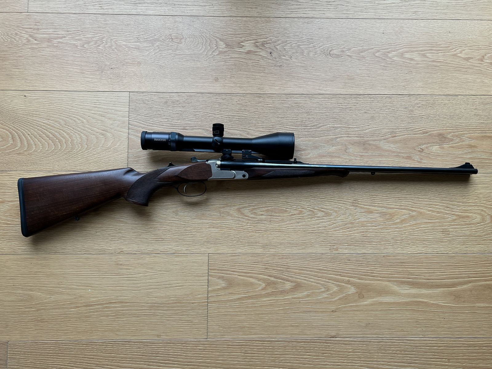 Krieghoff Classic in 9,3x74R mit Swarovski Habicht