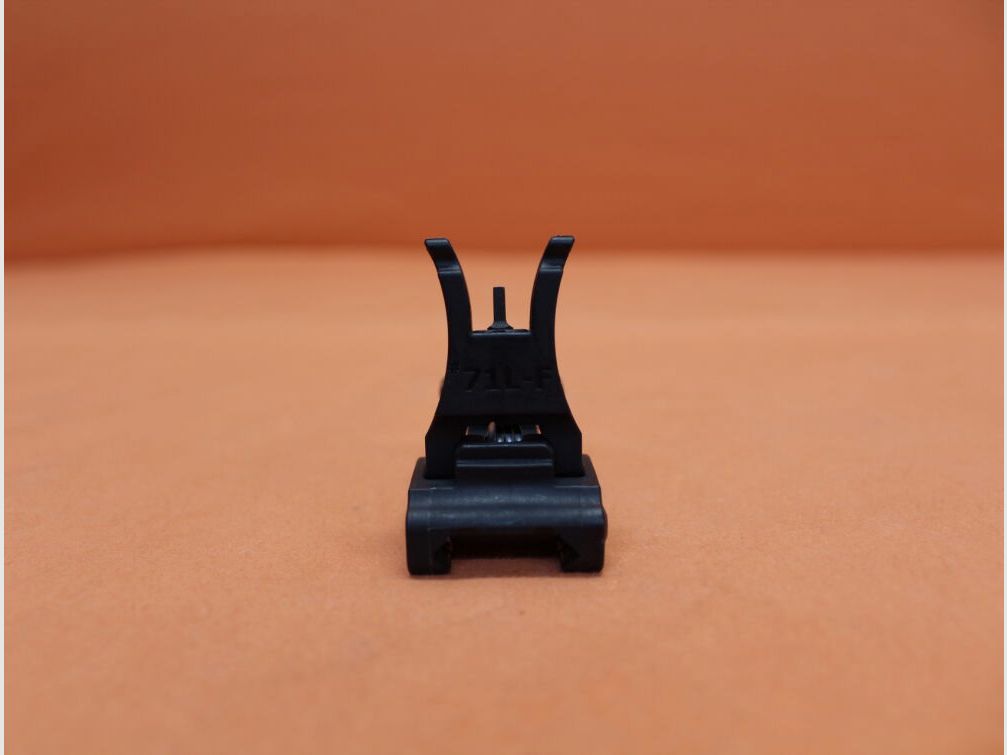 ARMS ARMS #71L-F Flip-Up Front Sight Handguard Mount Polymer/ Klappkorn do profilu Picatinny BH=15,5mm, zdjęcie 1 z 4