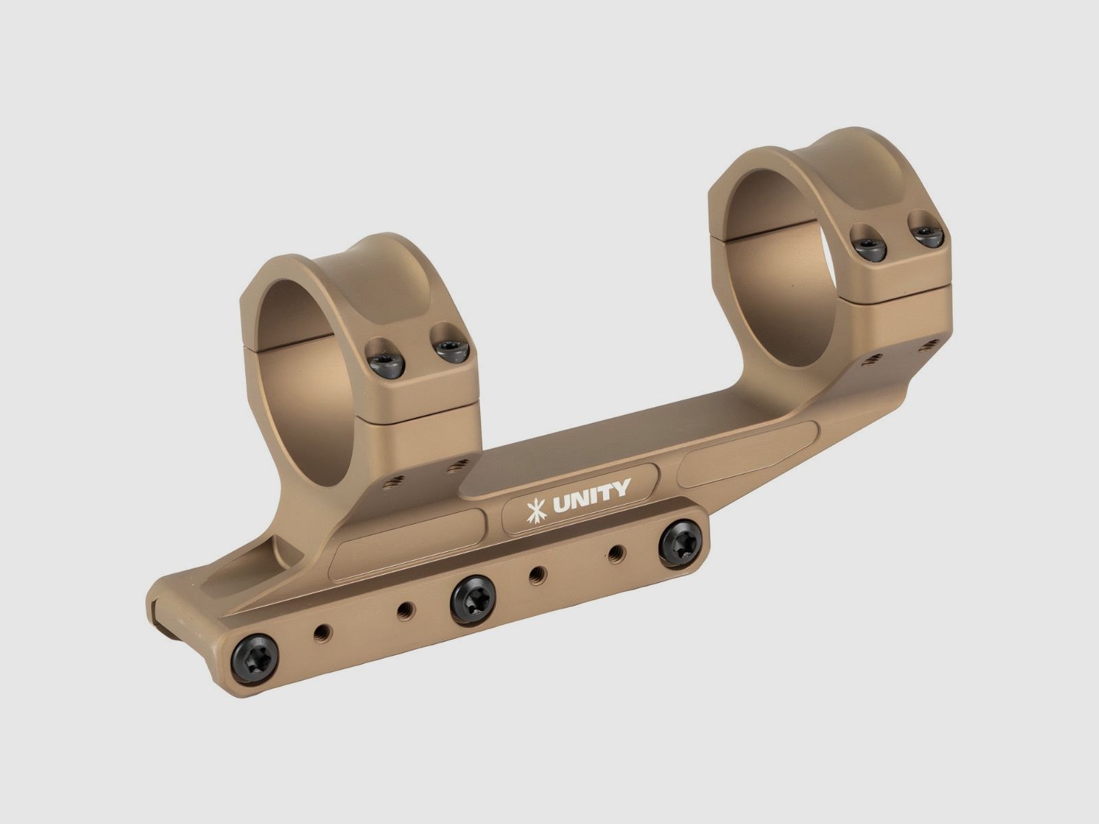 Unity Tactical – Montura monobloque para visor FAST REKE Scope Mount – 1,54″ – 30 mm – FDE – RKE-S30154F, imagen 3 de 6