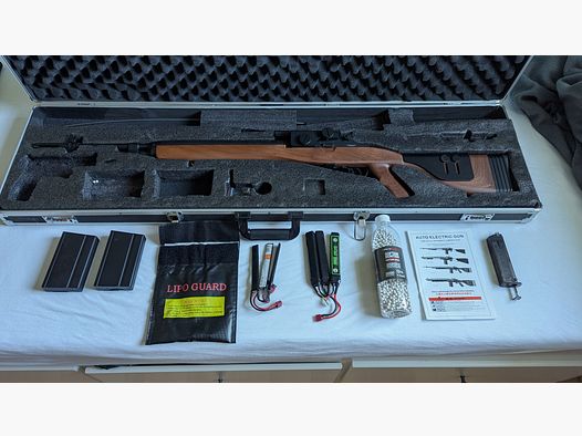 Begadi M14 Sport S-AEG inkl. Zubehör & Koffer