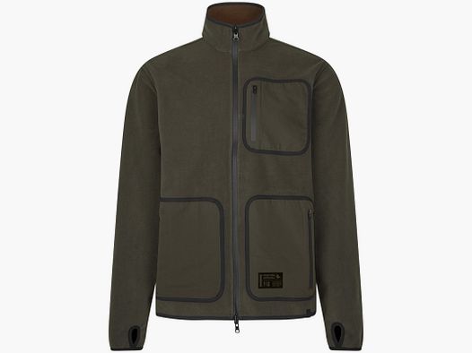 BLUZA MYŚLIWSKA MĘSKA SEELAND ROGUE SOLID REVERSIBLE FLEECE GRIZZLY BROWN / DEMITASSE BROWN