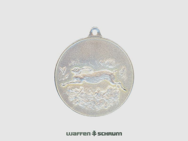 Steinhauer&Lück Jagdmedaille Hase 40mm Silber