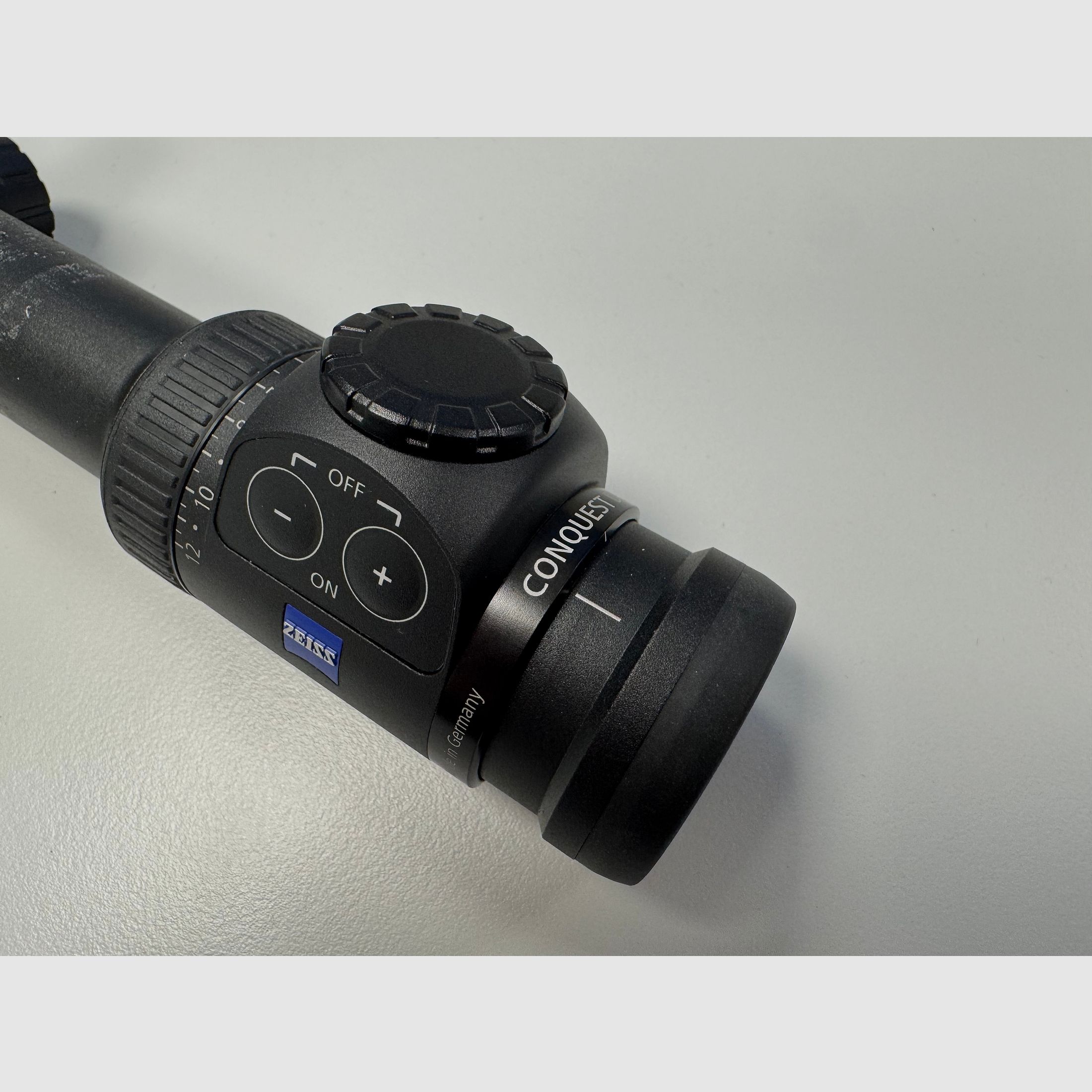 Zeiss richtkijker met montage Conquest DL 3-12 x 50