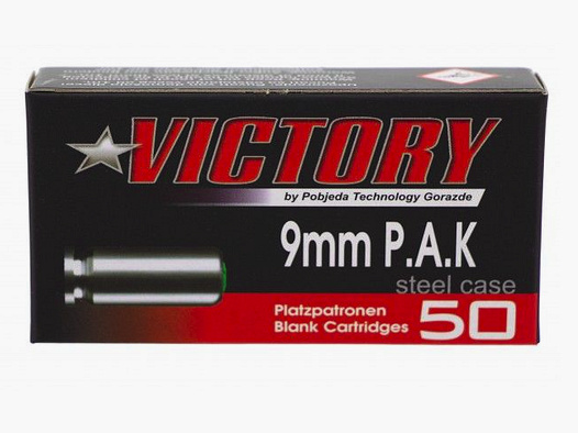 Victory 9mm P.A.K. Platzpatronen