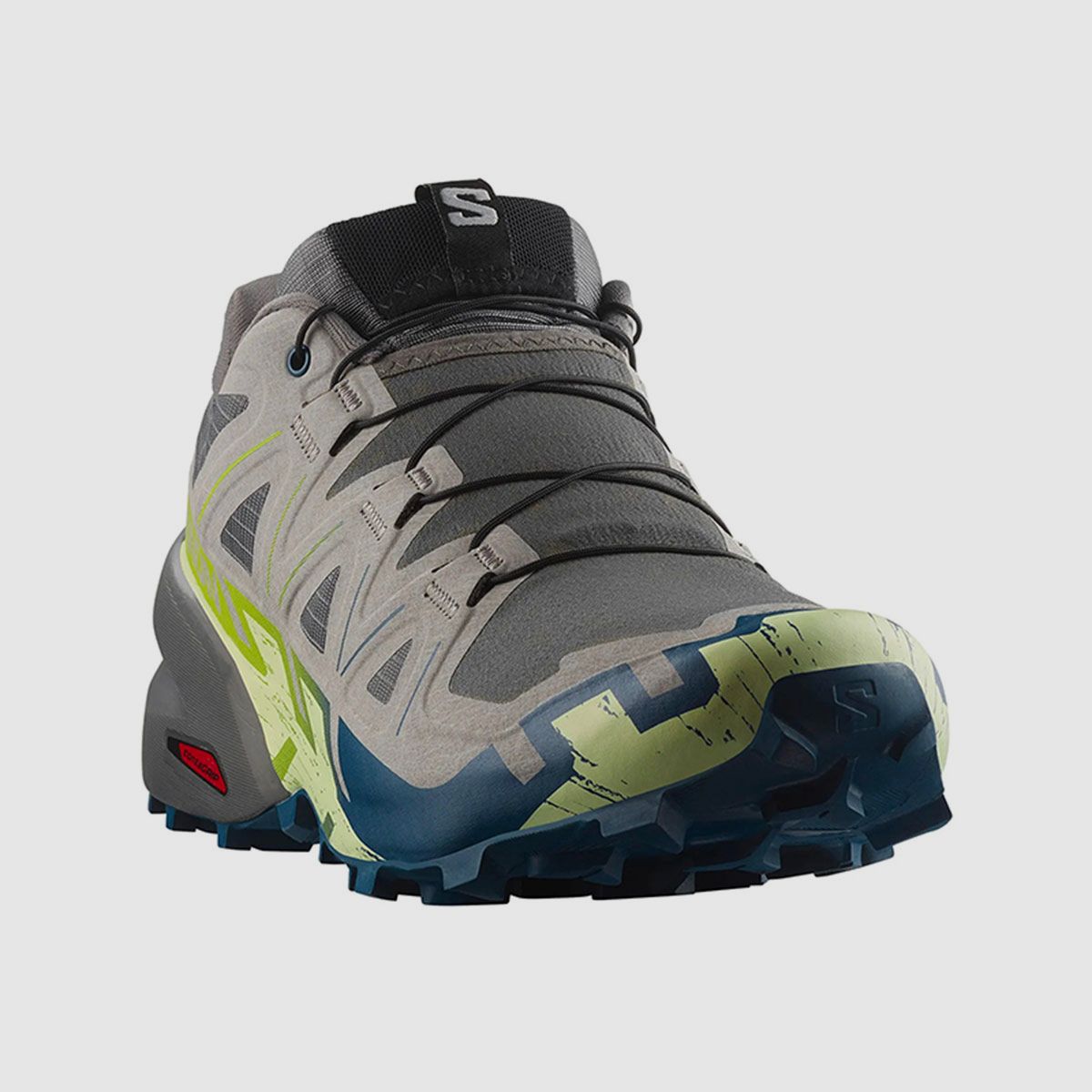 SALOMON – HEREN – SPEEDCROSS 6 Castle Rock/ Lime Cream / Poseidon, afbeelding 2 van 6