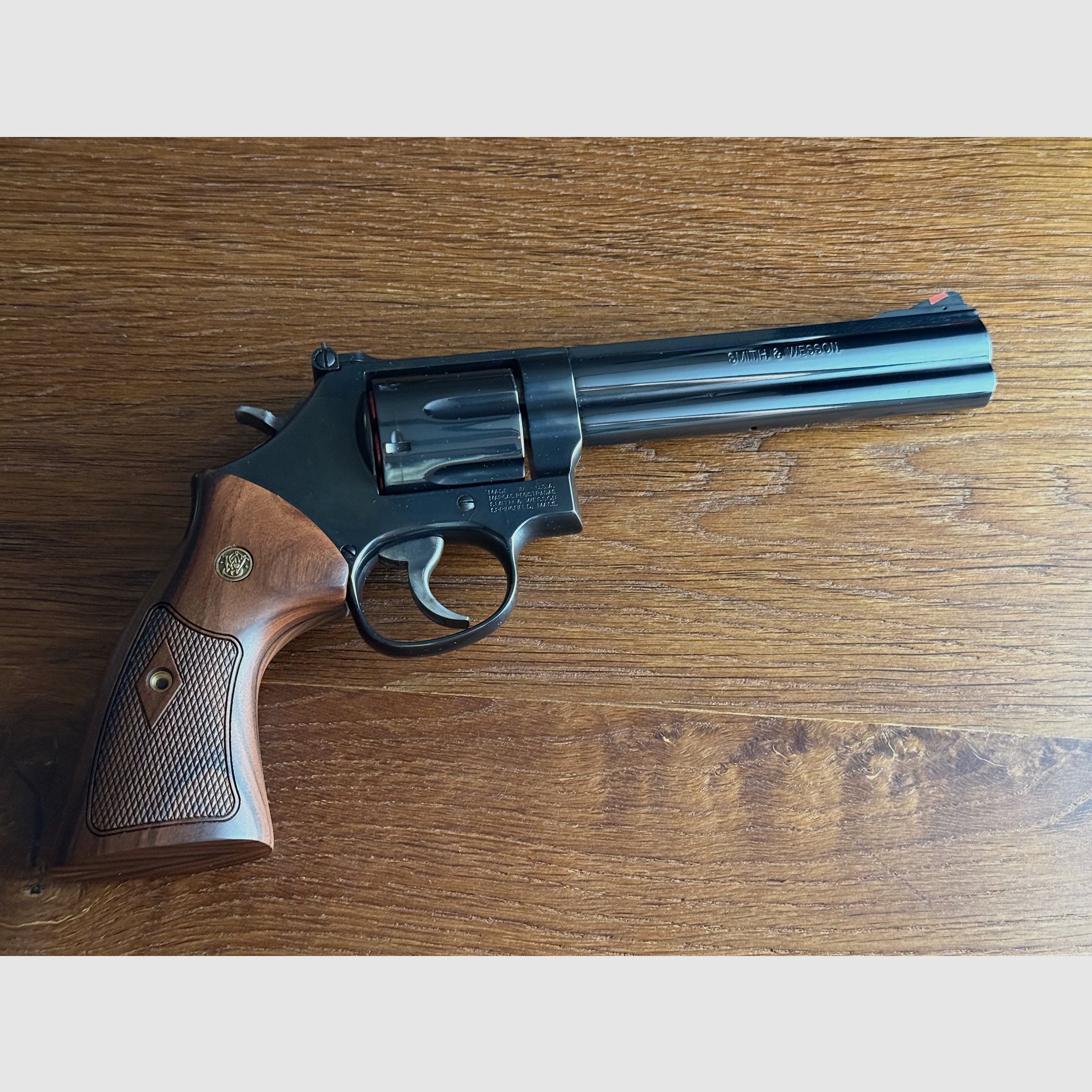Smith & Wesson 586 Revólver 6 pulgadas .357 Magnum COMO NUEVO