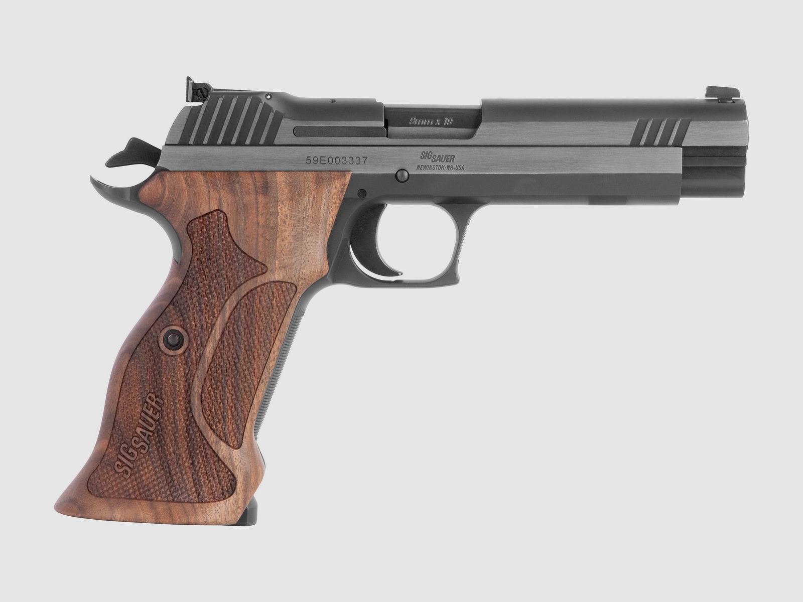 SIG SAUER P210 SILVER SPIRIT 9 mm Luger – Selbstladepistole, Bild 2 von 8