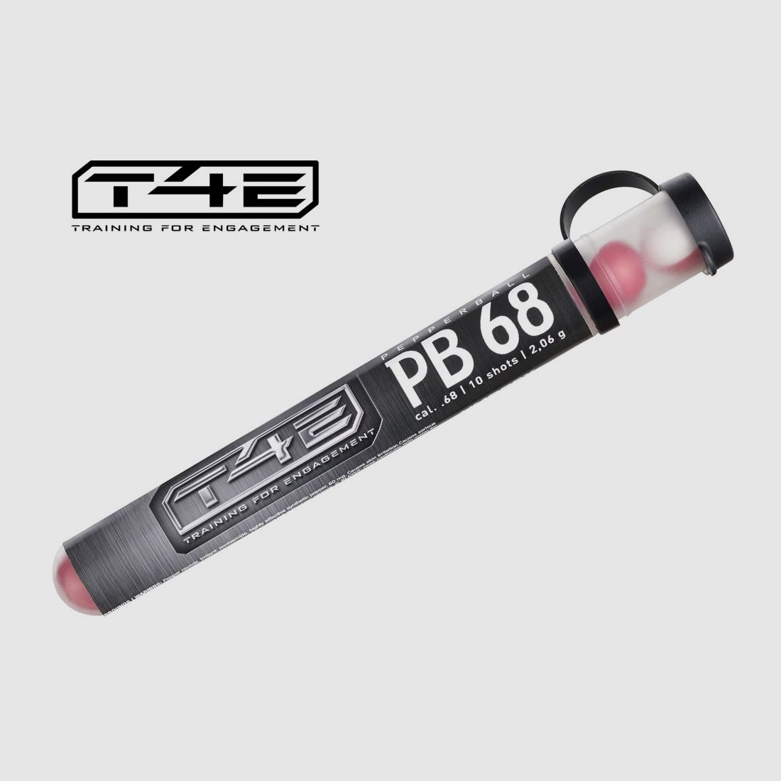 Pfefferkugeln Pepperballs T4E PB 68 Kaliber .68 2,06 g weiĂź 10 StĂĽck