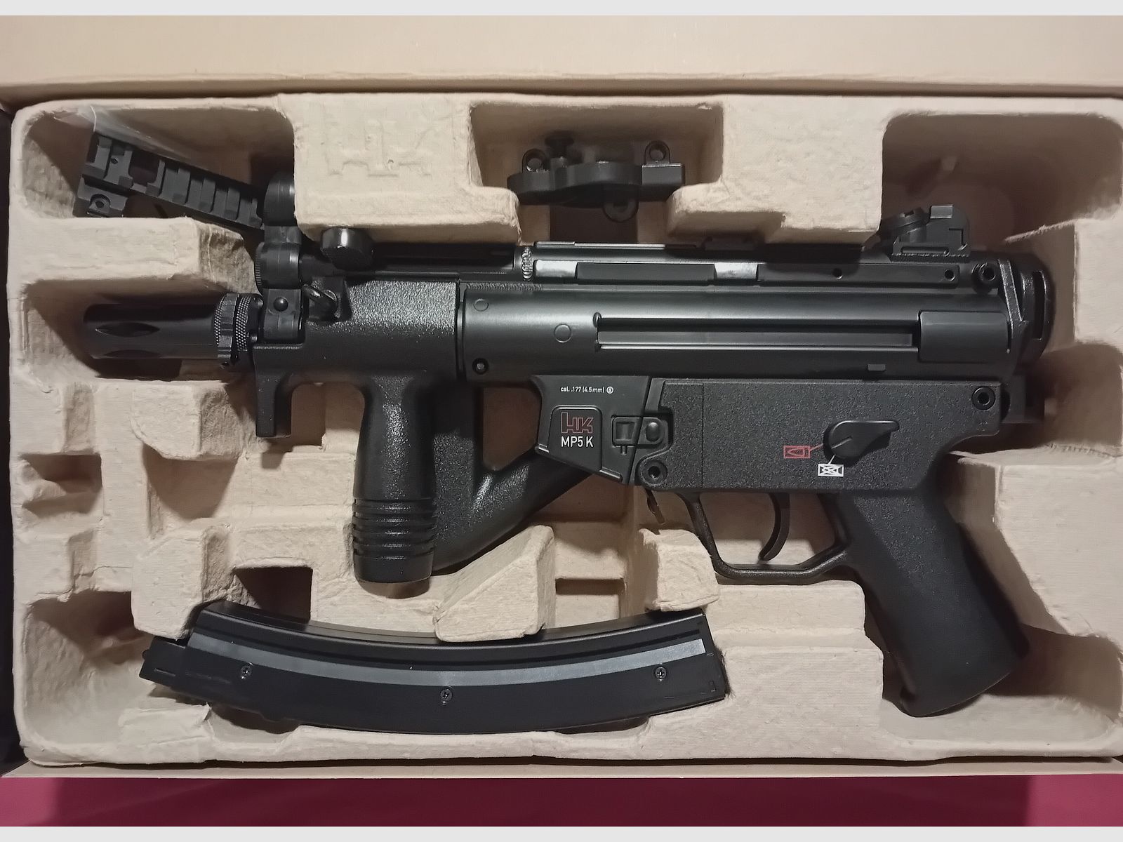 Heckler & Koch MP5 K-PDW CO2 Maschinenpistole 4,5 mm BB Blowback
