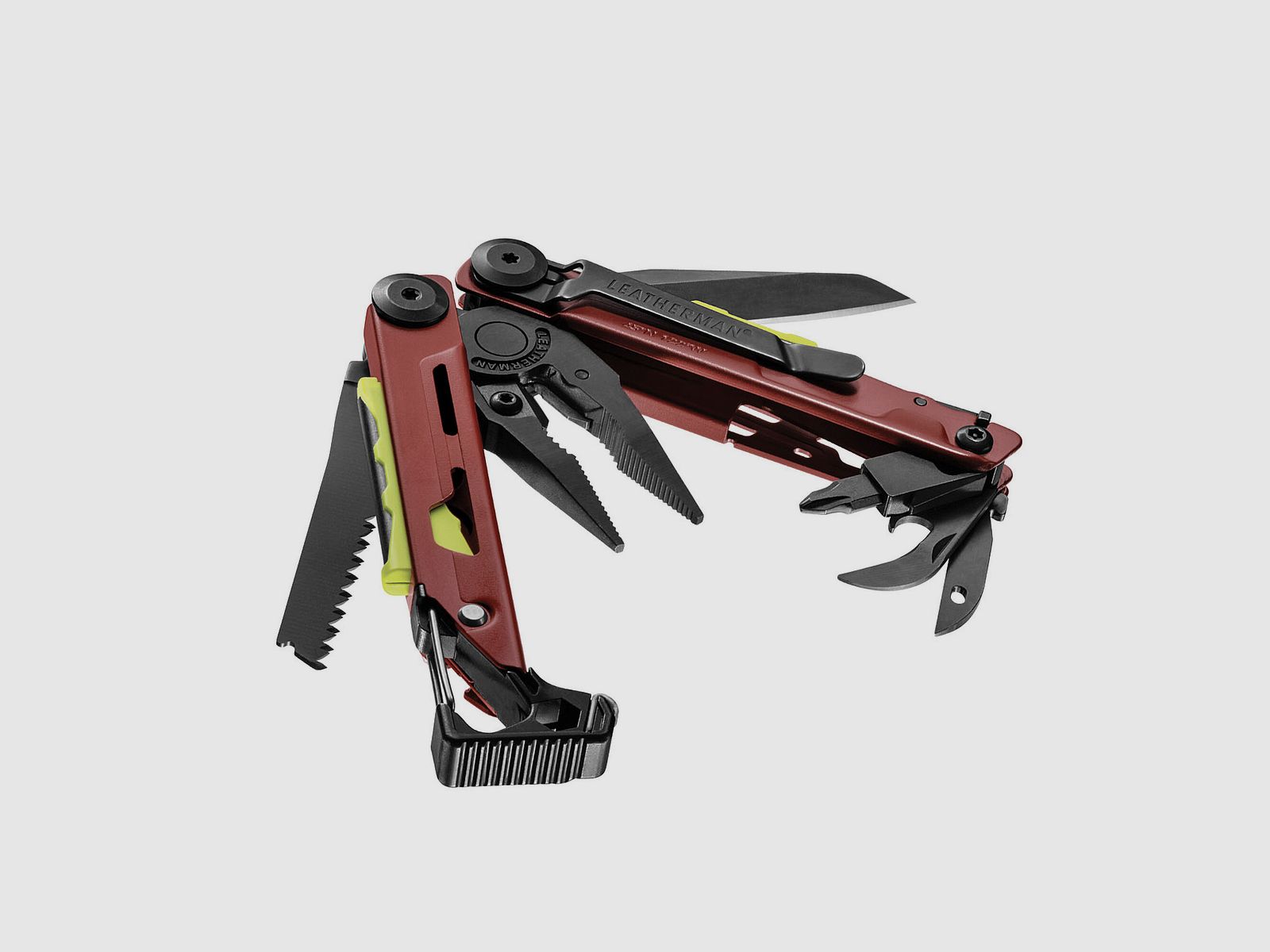 Leatherman SIGNAL Crimson, Molle Holster, Schwarz, L