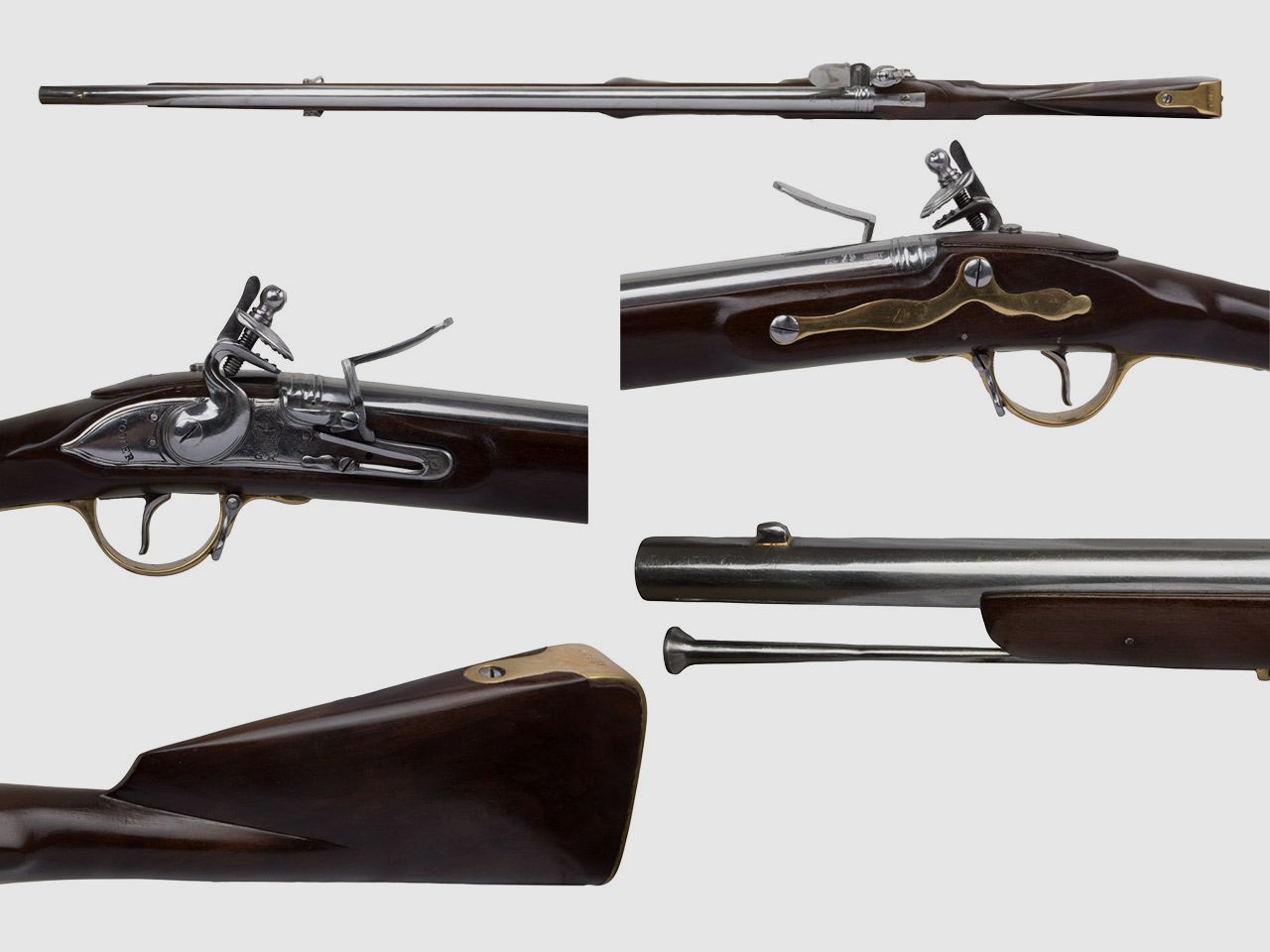 Vorderlader Steinschlossgewehr Sea Service Musket Pattern 1778 Kaliber .75 (P18)