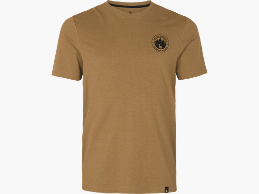 Saker T-shirt Antique Bronze Melange 2XL