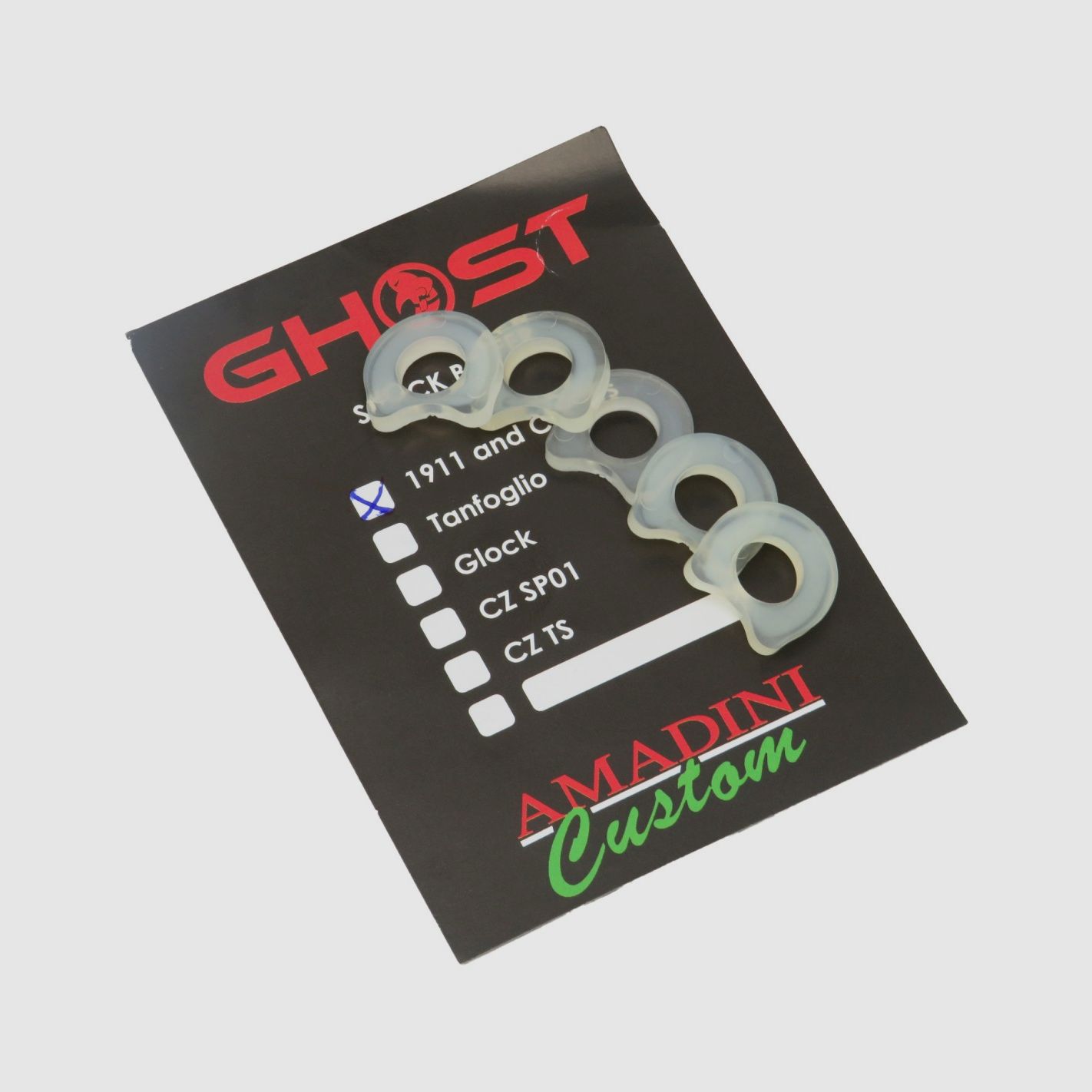 Ghost Shock-buffer voor Colt 1911 en klonen, set van 5 stuks, afbeelding 2 van 2