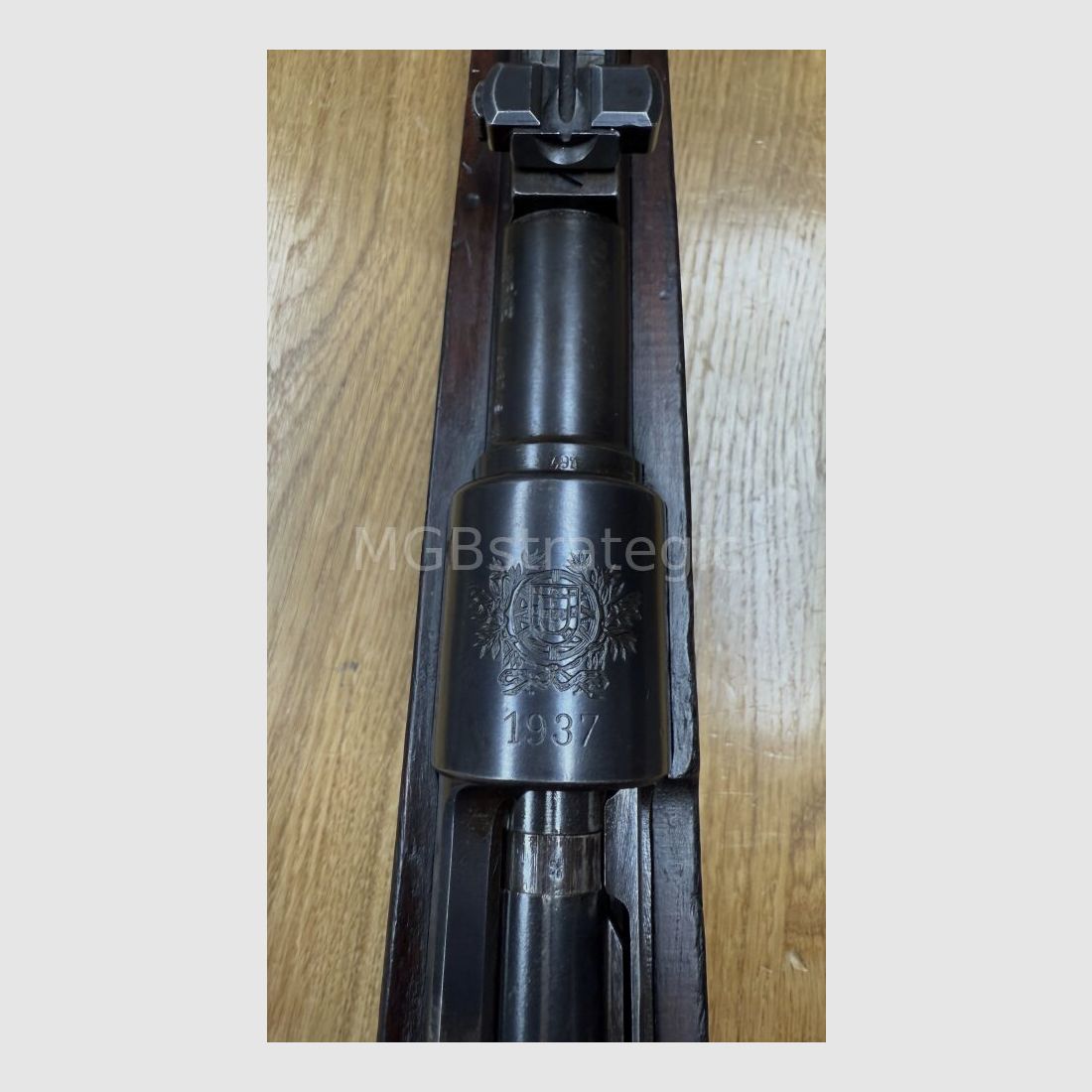 Mauser Oberndorf K98k - Repeating rifle - Portugal contract 1937 8x57IS Waa acceptance stamp matching numbers - Mauser Works Oberndorf a/N.