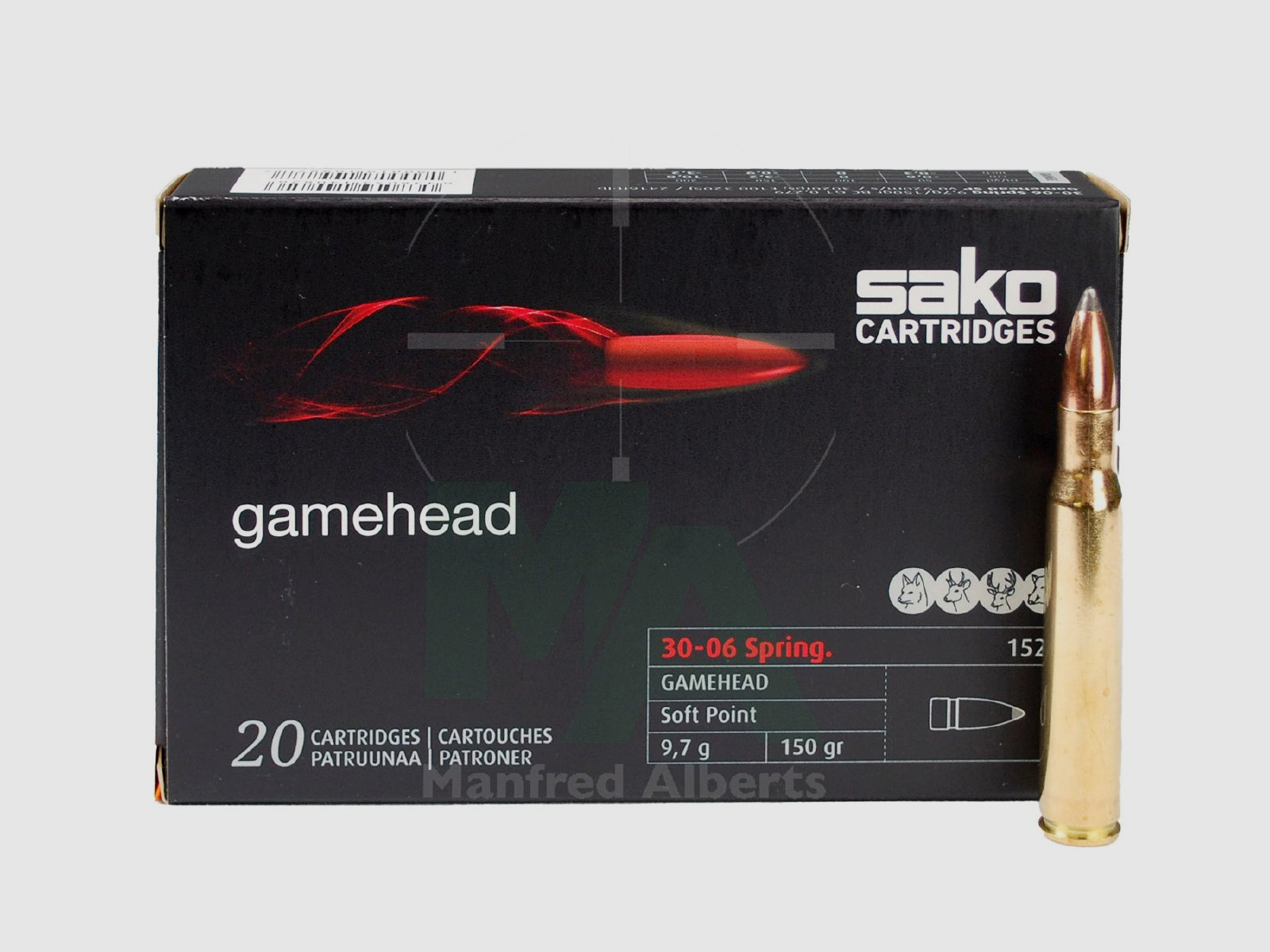Sako Gamehead SP 9,7g - 150gr .30-06Spring