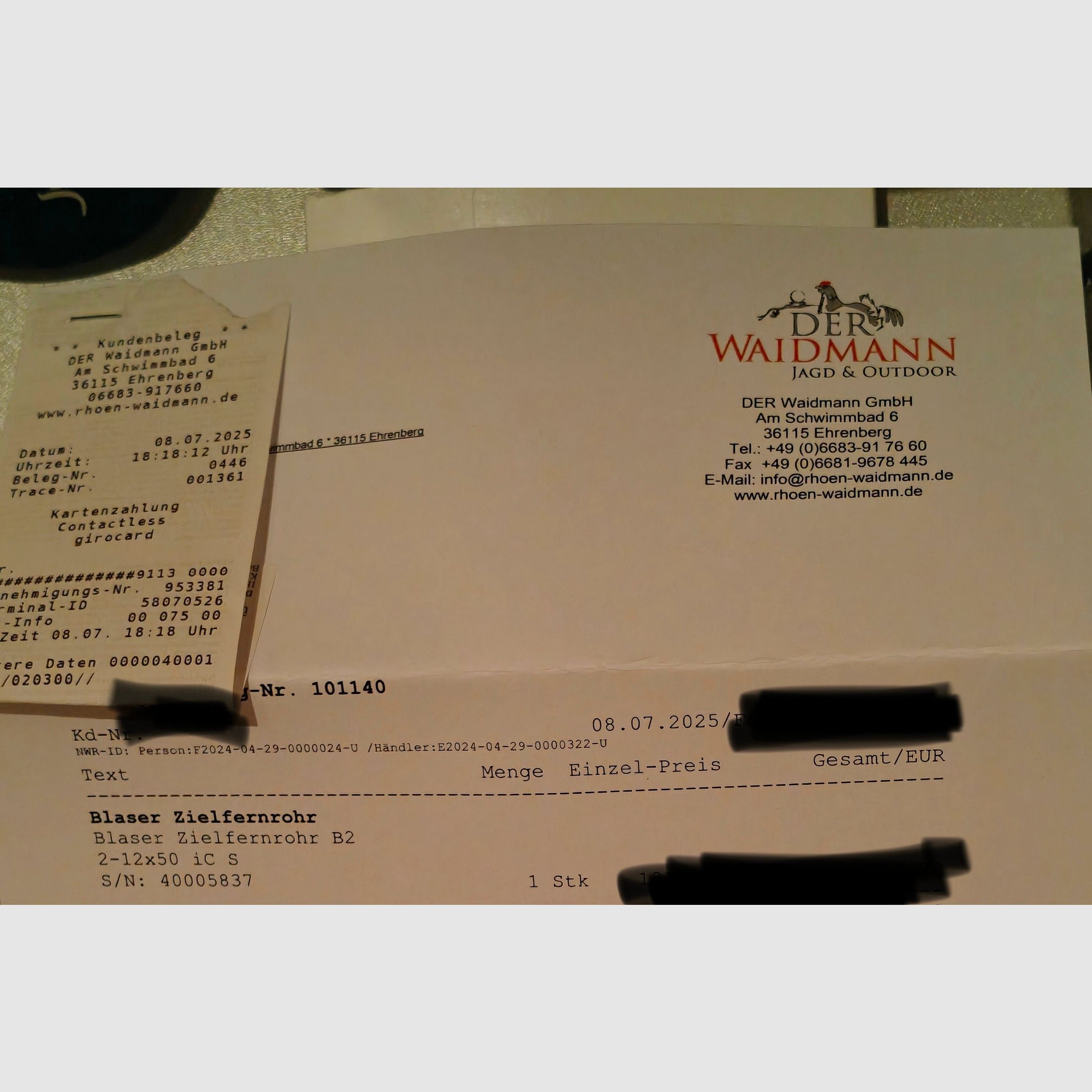 Blaser B2 2-12x50 ic S LESEN