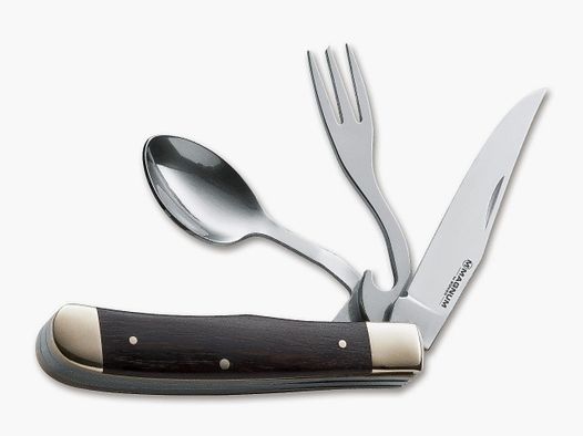 Taschenmesser Bon Appetite Gabel Löffel zerlegbar §42a konform legal führen