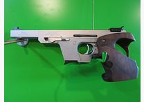 Sport-Pistole Walther OSP Kaliber .22lr, NILL Sport-Griff, .22 Short, Nickel-Version    #79-