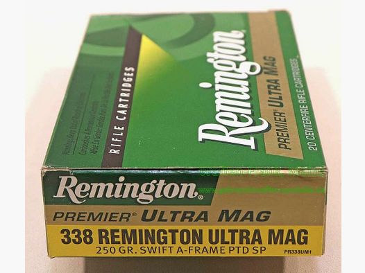 Remington - USA Büchsenpatronen /Premier .338Rem Ultra Mag
