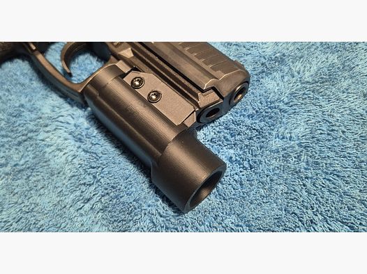 Laufgewicht für Pistolen und Langwaffen in Waffenlicht Form, 125 Gramm, LEGAL, Sportlich nutzbar