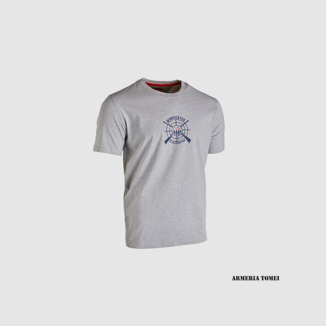 T-SHIRT – WINCHESTER – PARLIN MELANGE GREY