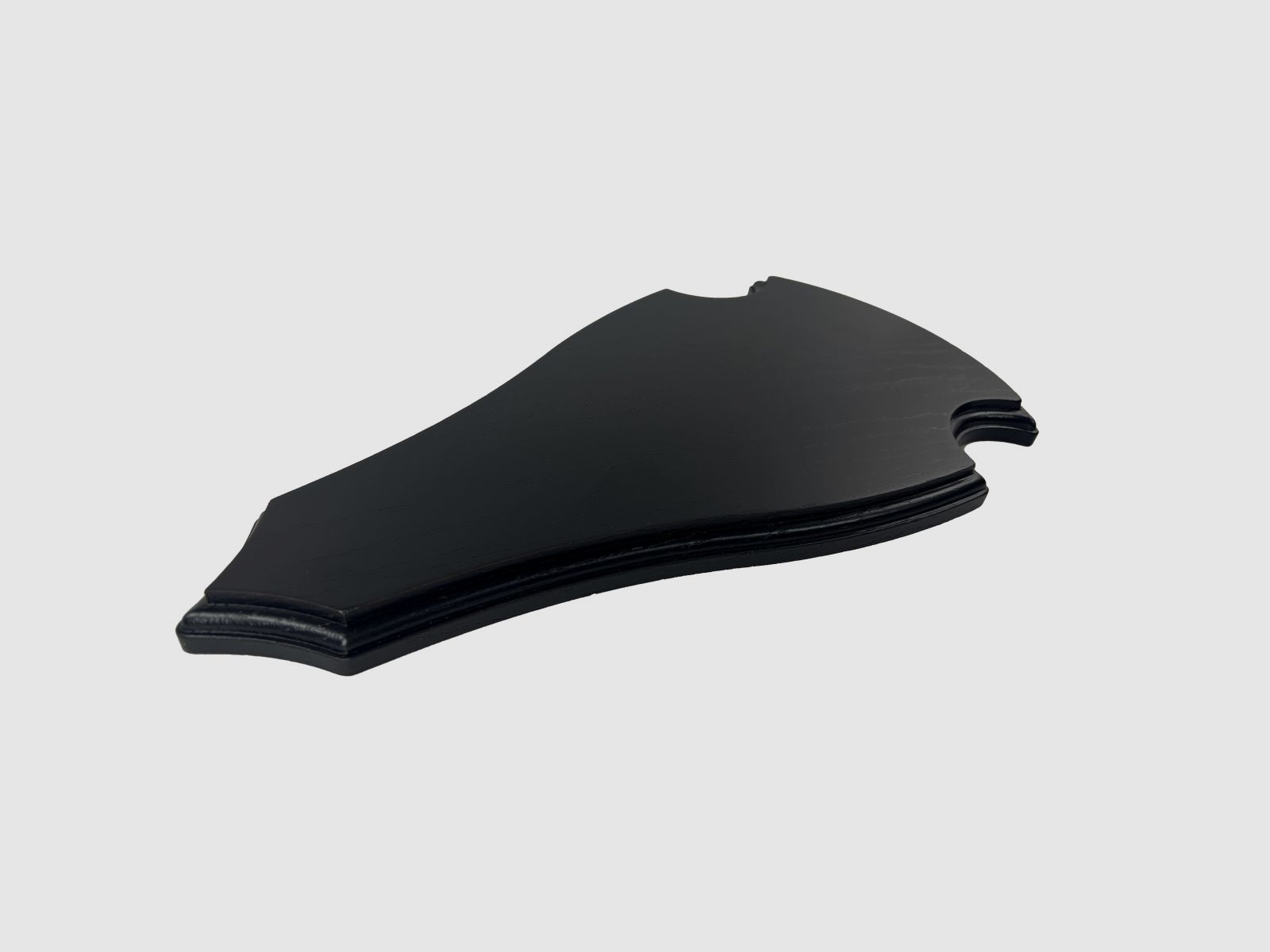 Scudo trofeo cervo maschio 38x20 scuro appuntito