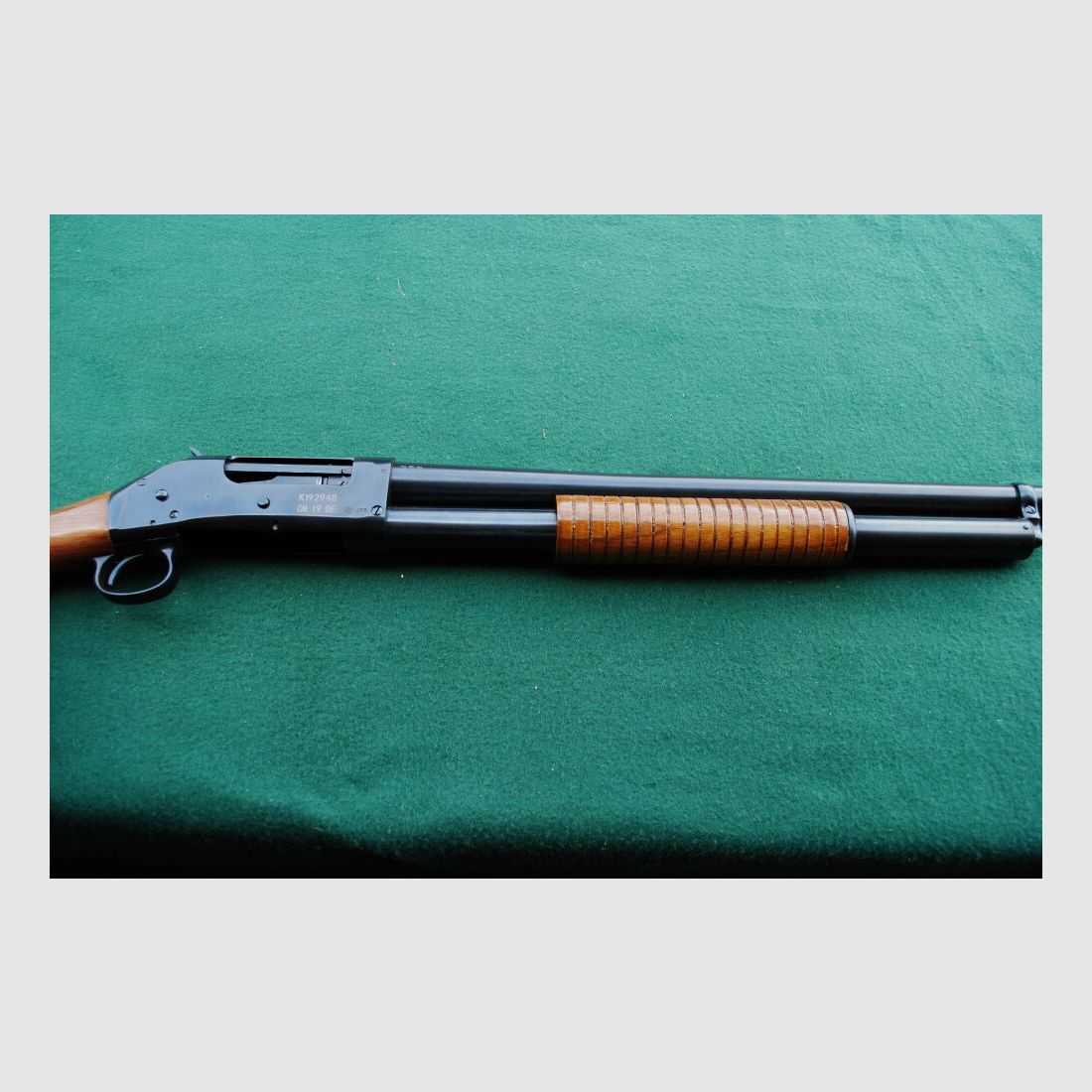 Winchester 97 von Norinco mit Butt Stock Cover von Kirkpatrick