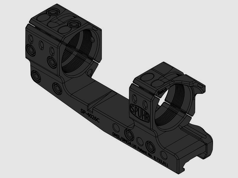 Spuhr 34 H32mm Cantilever Blockmontage Gen3