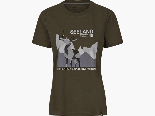 Seeland Sadie T-Shirt Mujer Verde Pino, XL