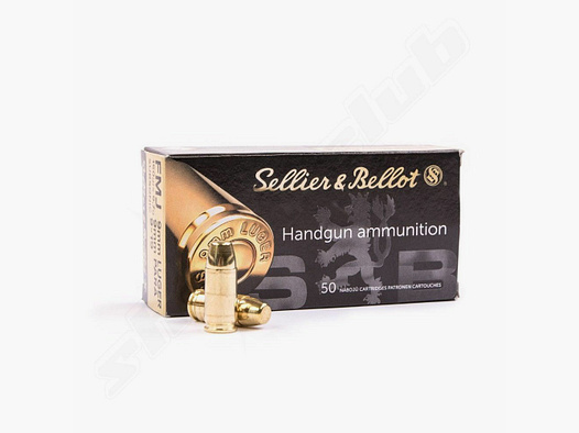 Sellier & Bellot Subsonic FMJ 150grs. 9mmLuger
