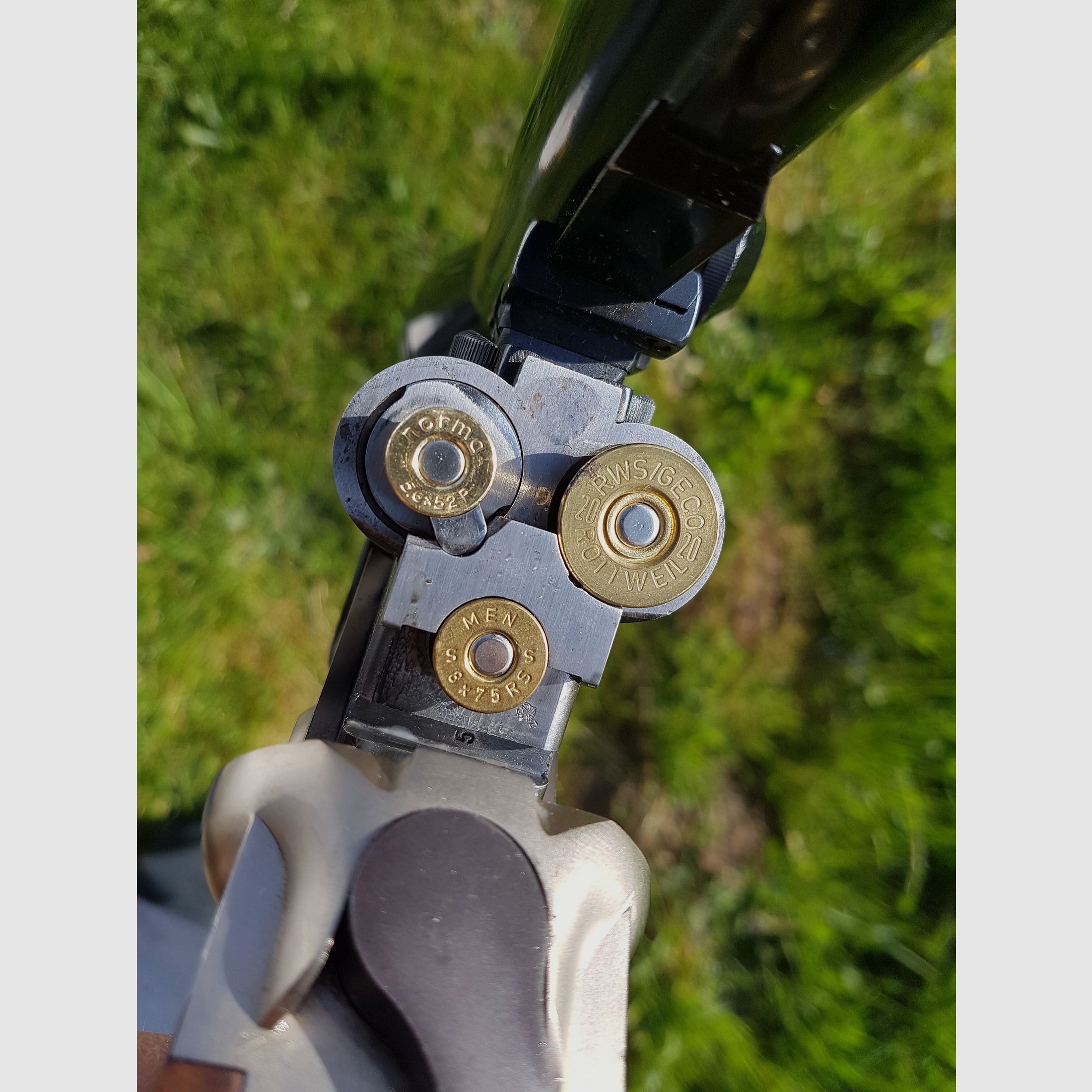 Krieghoff Plus Drilling 20/76 - 8x75rs - 5,6x52r - .22hornet