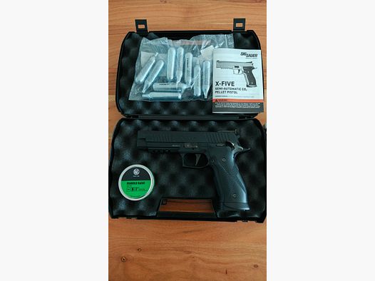 SIG SAUER P 320 X-Five BlowBack CO2 pistolet 4,5 mm