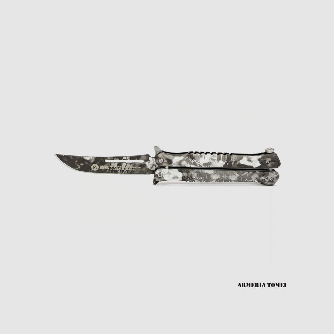 MESSER – RUI K25 BALISONG CAMOUFLAGE Klinge 10 cm, Bild 2 von 2