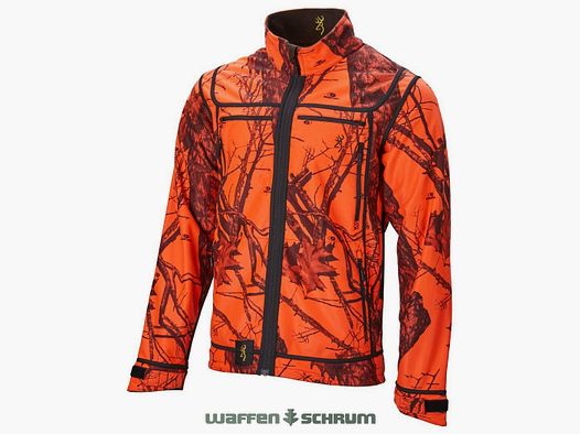 Browning Softshelljacke Ultimate Activ Brown-Moblaze